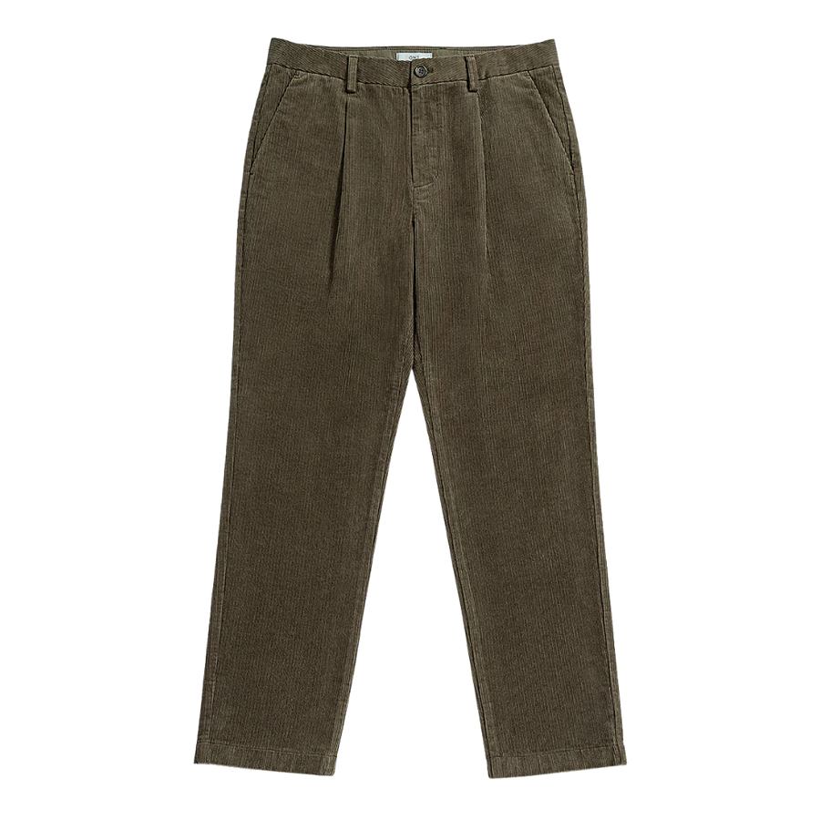 Niles Corduroy Trouser - Peat