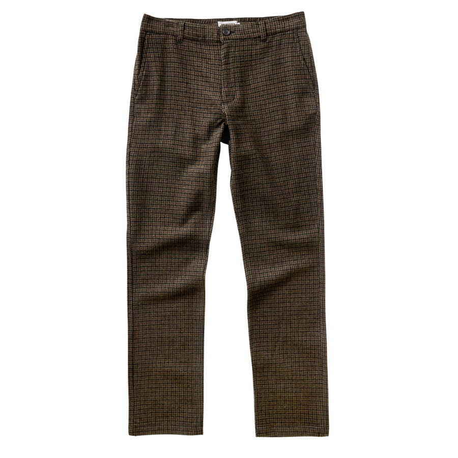 The Carmel Pant - Timber Guncheck