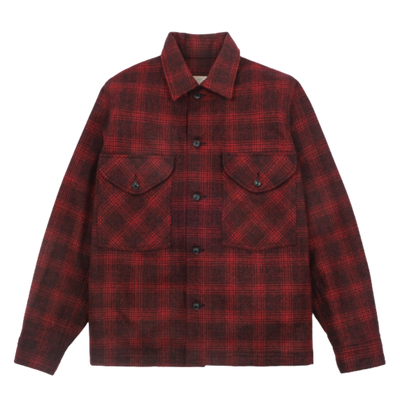 Skyline Overshirt Melton Wool - Canyon Plaid