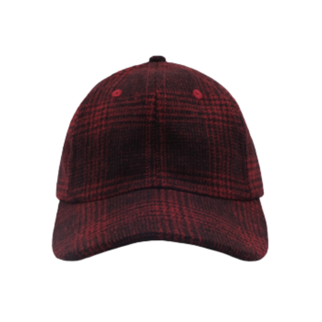 Wool Baseball Hat - Canyon Plaid