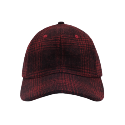Wool Baseball Hat - Canyon Plaid