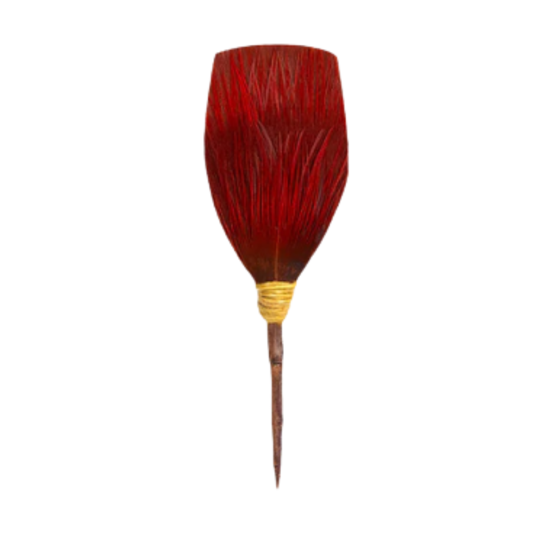 Maple Lapel Pin - Goose & Pheasant Feathers