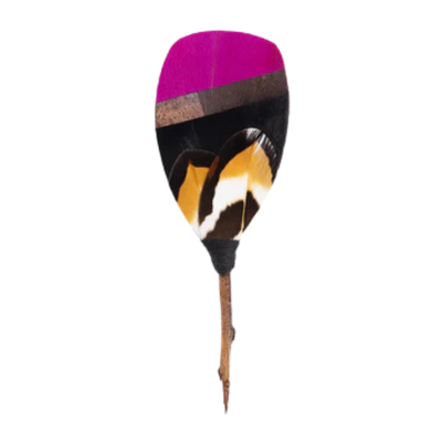 Dusk Lapel Pin - Goose, Pheasant & Turkey Feathers