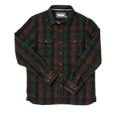 Winter Flannel Utility Shirt - Deepwood Forest