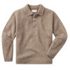 Homebound Polo Sweater - Toasted Chestnut