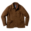 Tweed Industrial Jacket -Brown  Herringbone