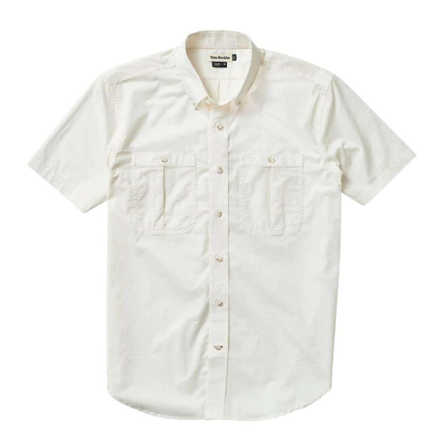 Tidewater Short Sleeve Shirt - White