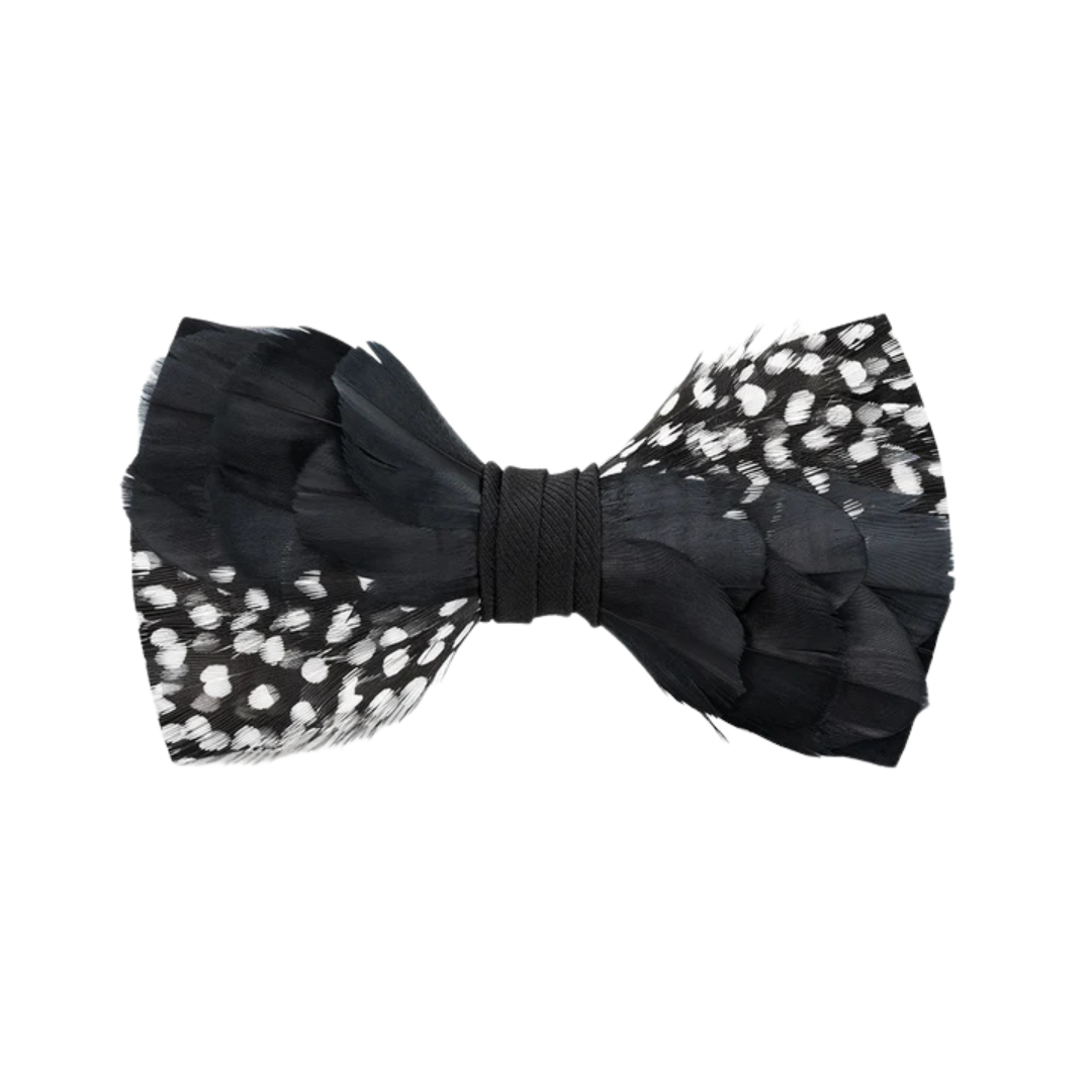 Bisbee Bow Tie - Guinea & Goose Feathers