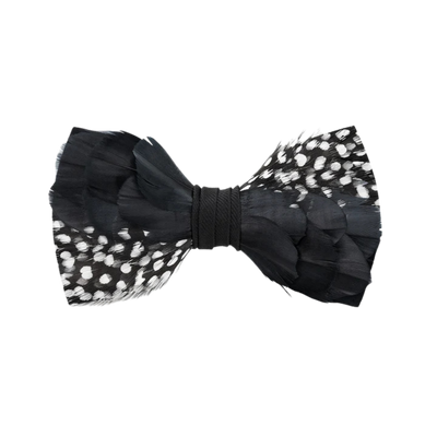 Bisbee Bow Tie - Guinea & Goose Feathers