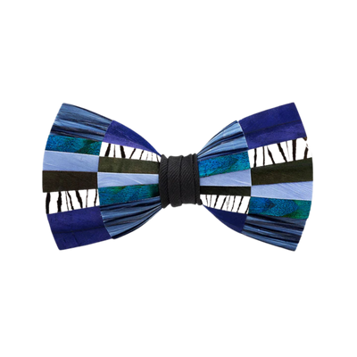 Tombstone Feather Bow Tie