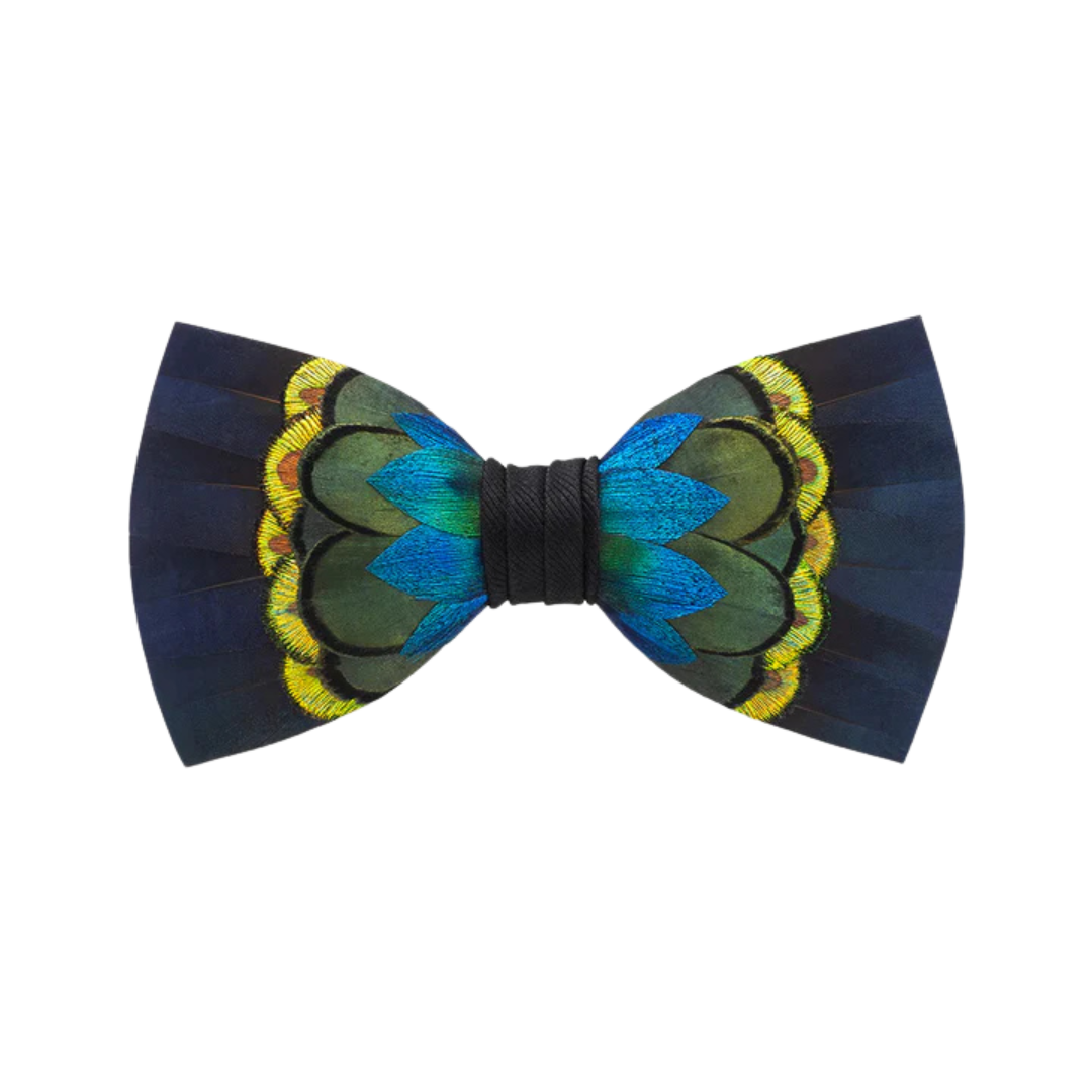 Sitka Bow Tie - Pheasant & Peacock Feathers
