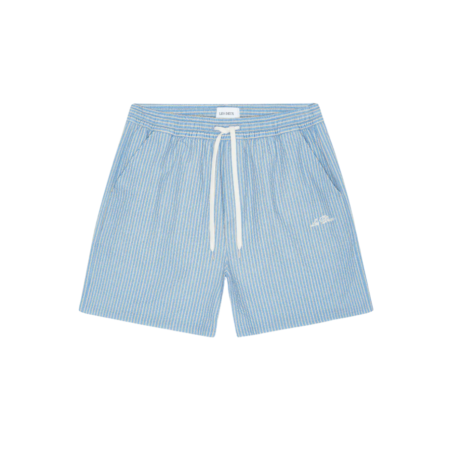 Stan Stripe Seersucker Swim Shorts - Allure