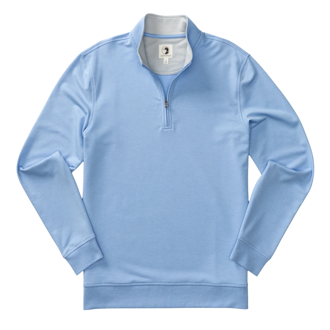 Dunmore Performance Qtr. Zip Pullover - Blue Horizon