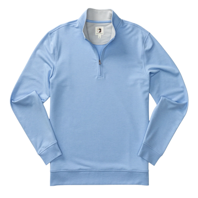 Dunmore Performance Qtr. Zip Pullover - Blue Horizon