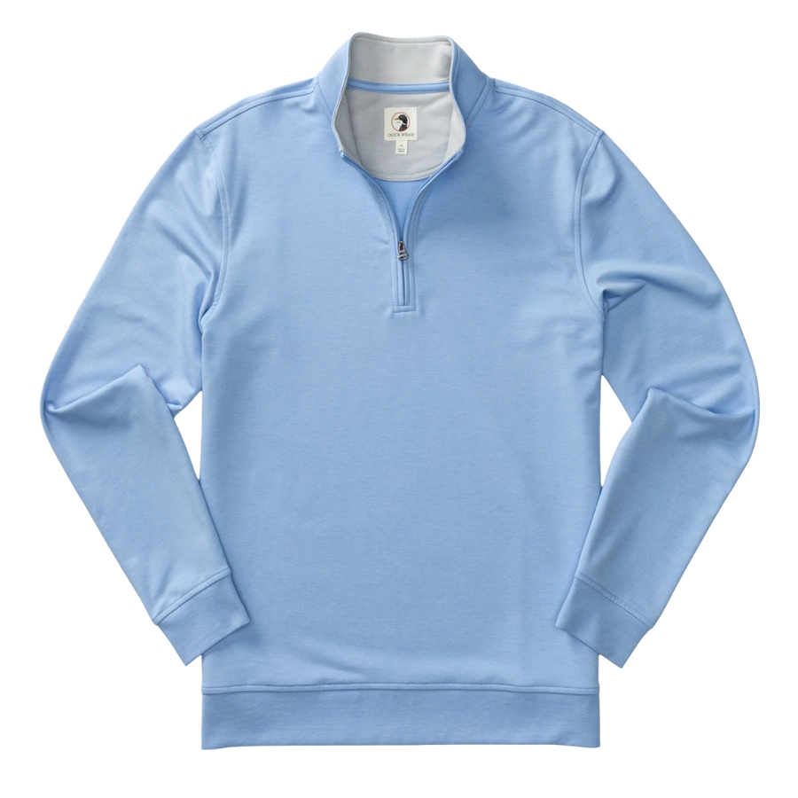 Dunmore Performance Qtr. Zip Pullover - Blue Horizon