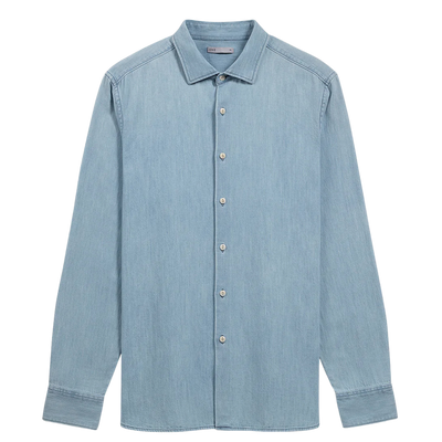 Adrian Denim Shirt - Light Indigo