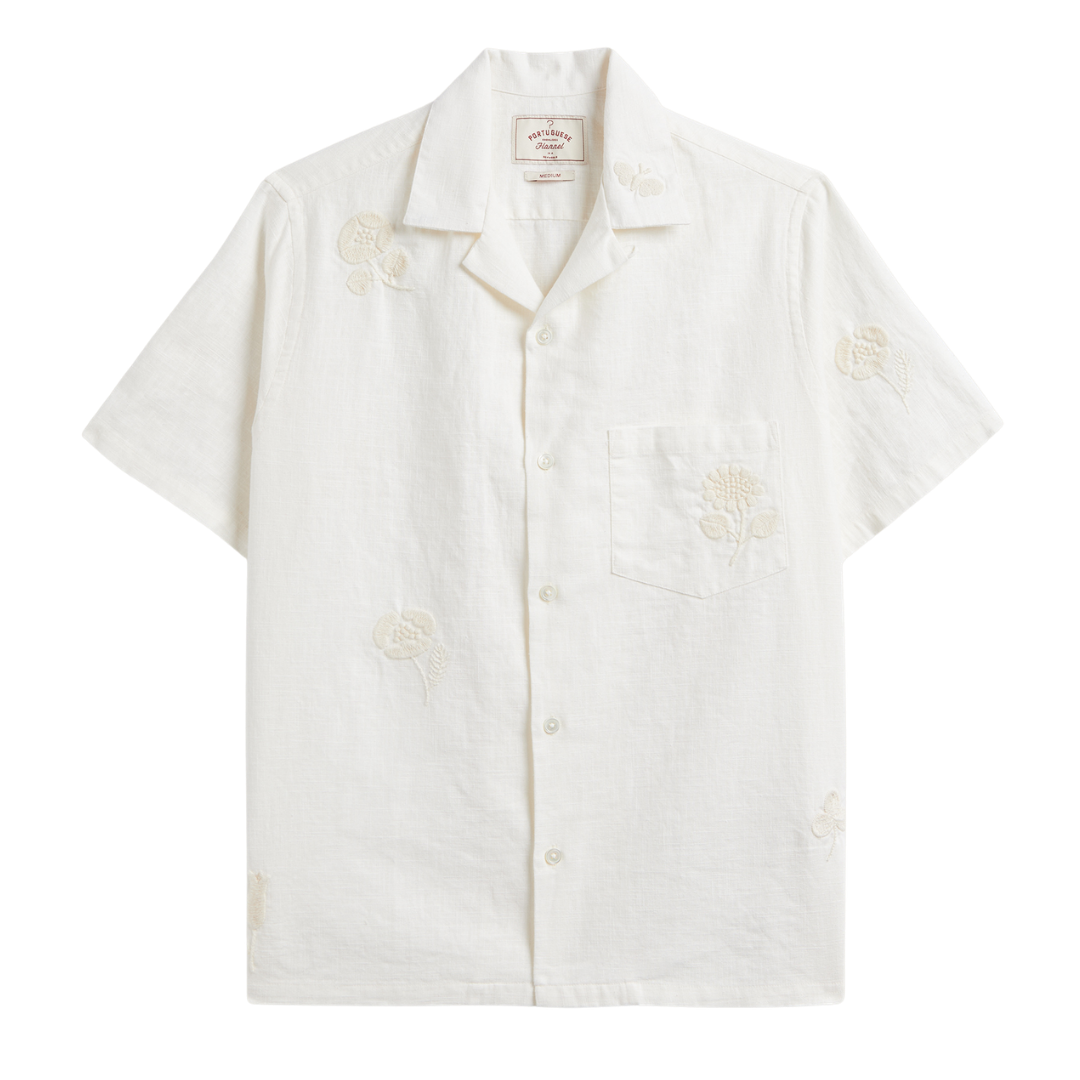 Embroidery Nature Ramie - Ecru