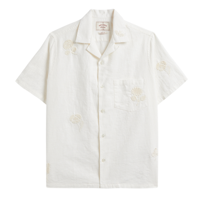 Embroidery Nature Ramie - Ecru