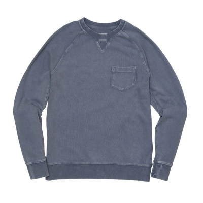 Sunfaded Terry Crew - Aegean Blue