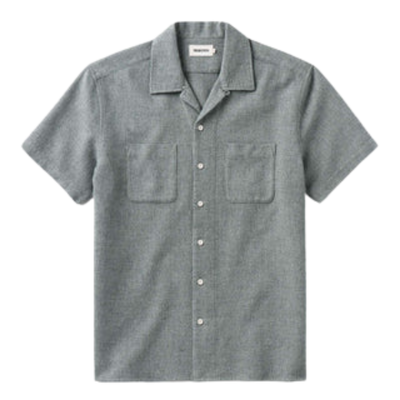 The Conrad Short Sleeve Shirt - Deep Sea Twist