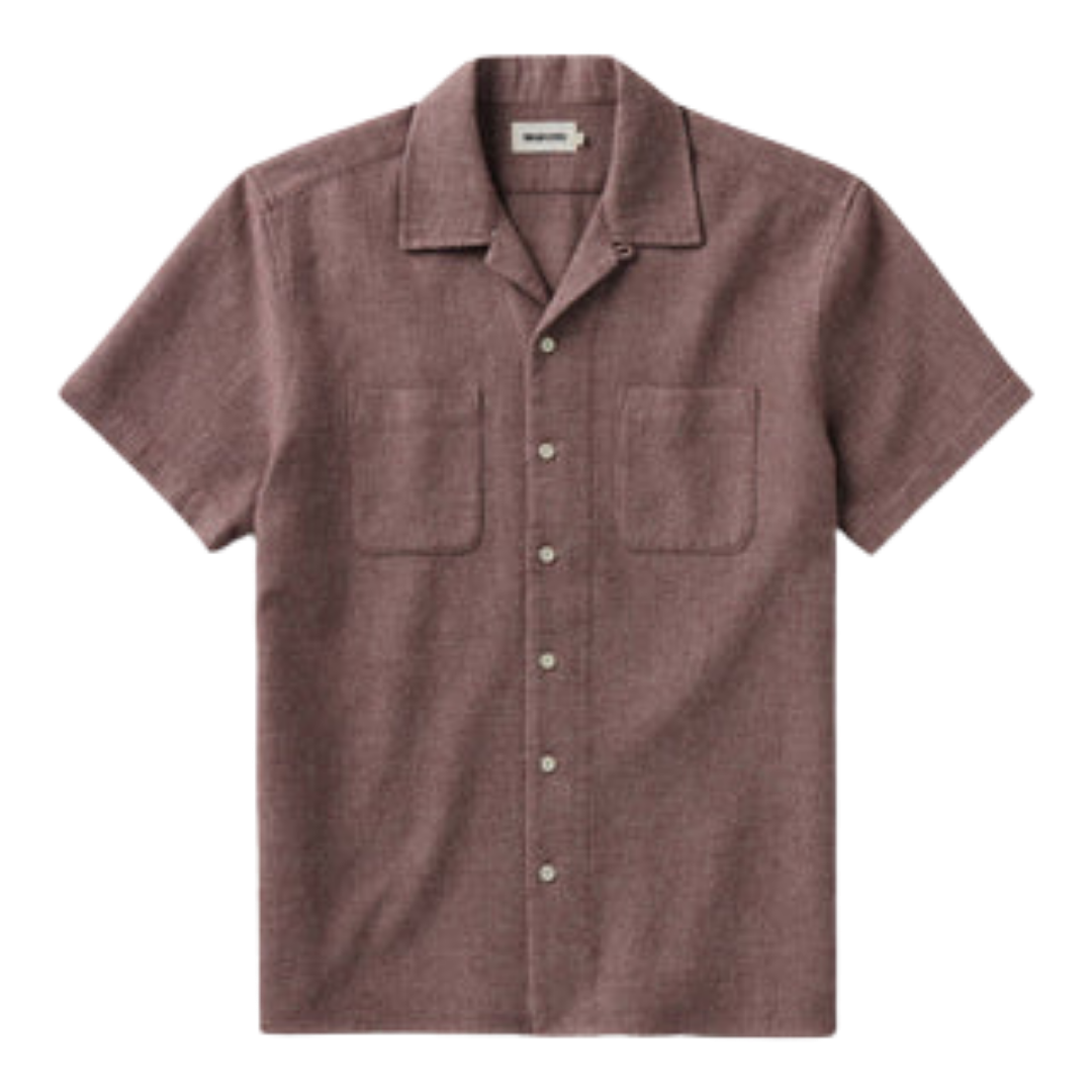 The Conrad Short Sleeve Shirt - Port Twist