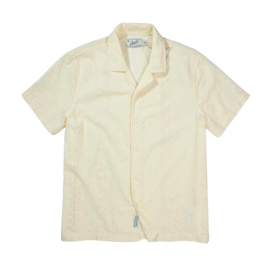 Resort Embroidered Shirt - Ecru