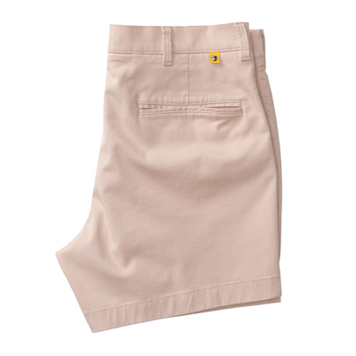 5" Gold School Short - Washed Pink