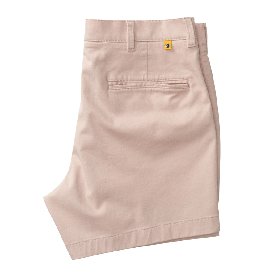 5" Gold School Short - Washed Pink
