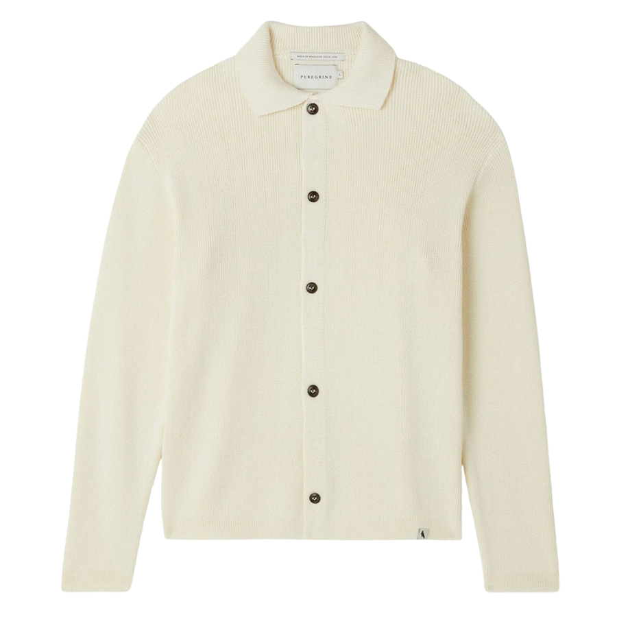 River Knitted Shacket - Cream