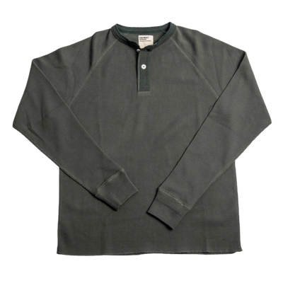 Heimat Henley - Military Green