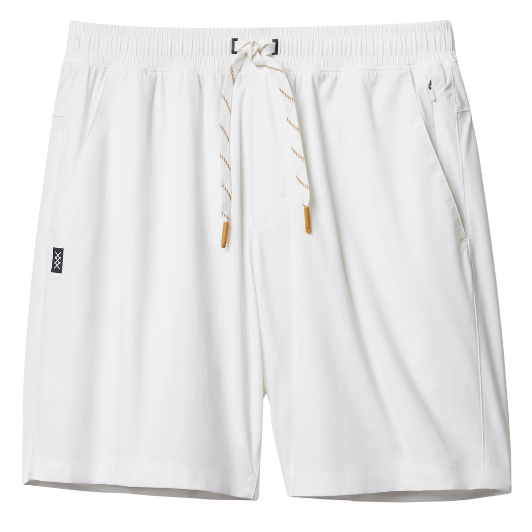 7" Pursuit Short - Lined - White