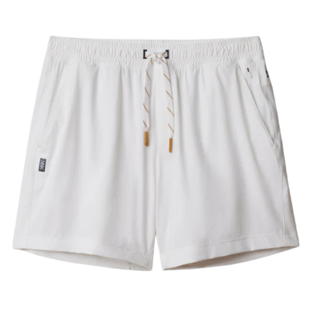5" Pursuit Short - Lined - White