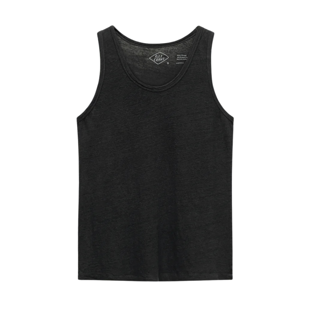Knit Linen Tank Tee - Night