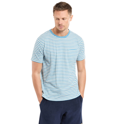 Heritage Striped Breton Stripe - Waterfall/Nature