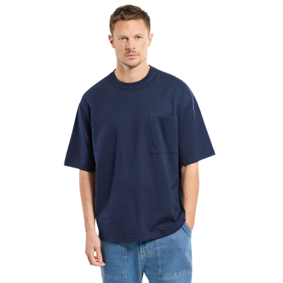 Heritage Loose Fit Pocket T-Shirt - Marine Deep