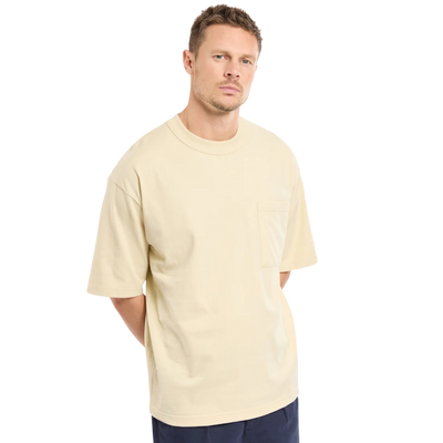 Heritage Loose Fit Pocket T-Shirt - Gravel
