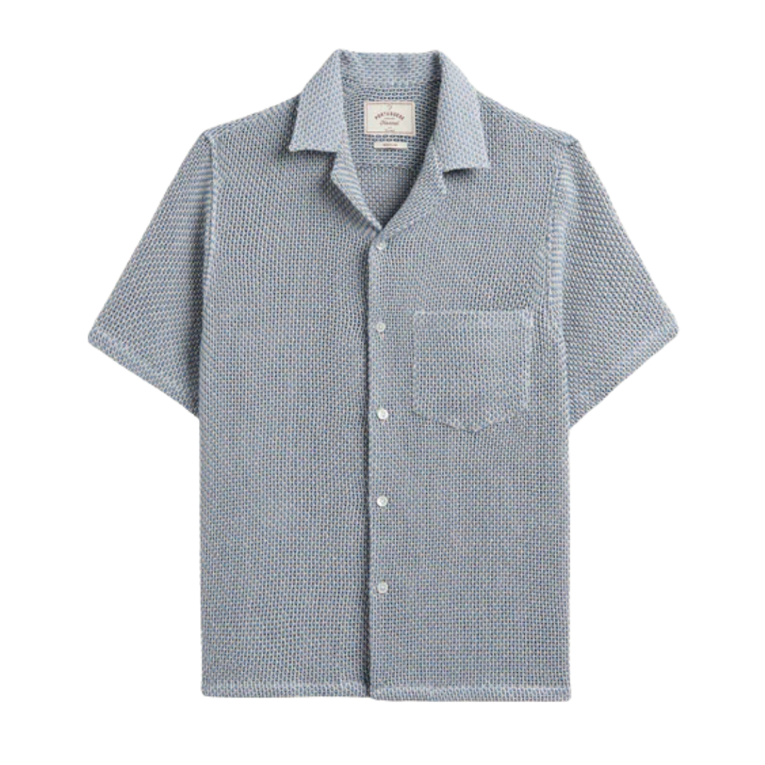 Agora Camp Shirt - Pastel Blue