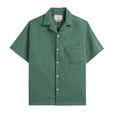 Dots Short Sleeve Shirt - Green