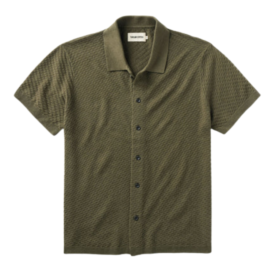 The Arlo Sweater Polo  - Cilantro