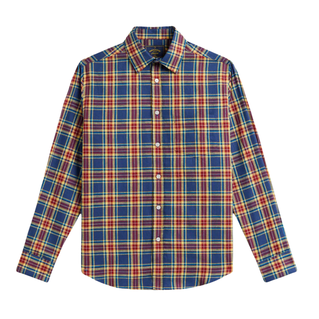 Offa Plaid Long Sleeve Shirt - Primary