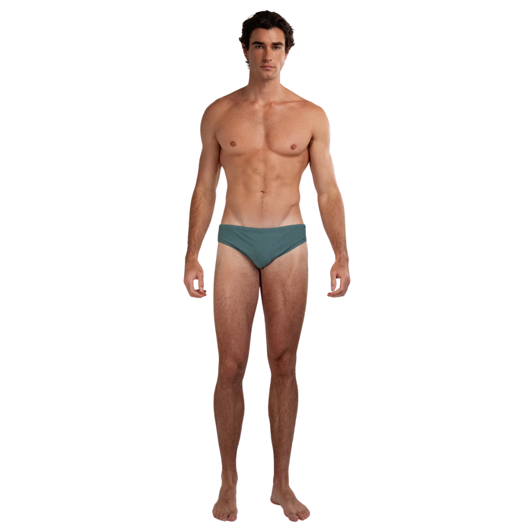 Ribbed Dune Swim Brief - Cacti