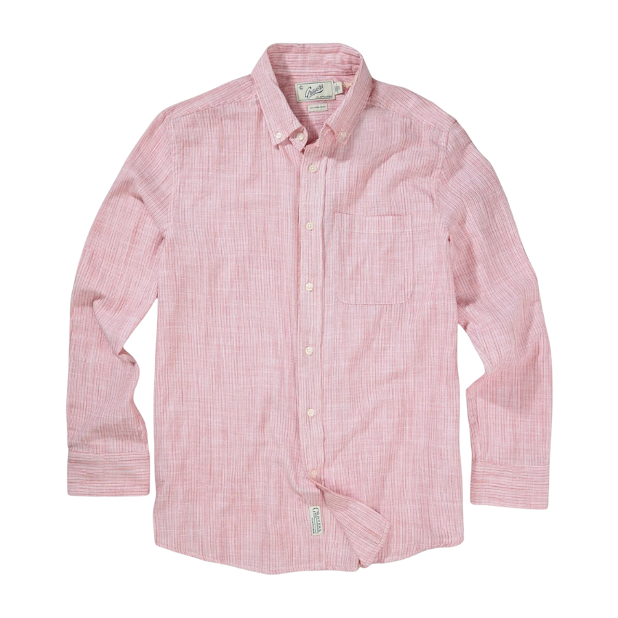 The Weaver's Stripe Shirt - Canyon Cream
