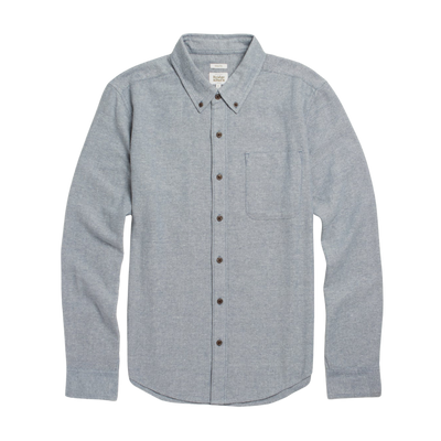 Sutton Slim Shirt - Denim Twill