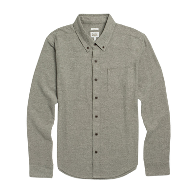 Sutton Slim Shirt - Olive Twill