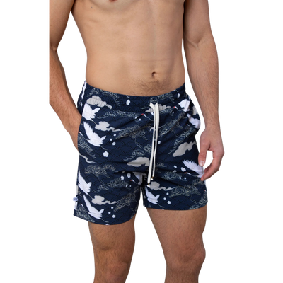 Swan Dive Swim Trunk
