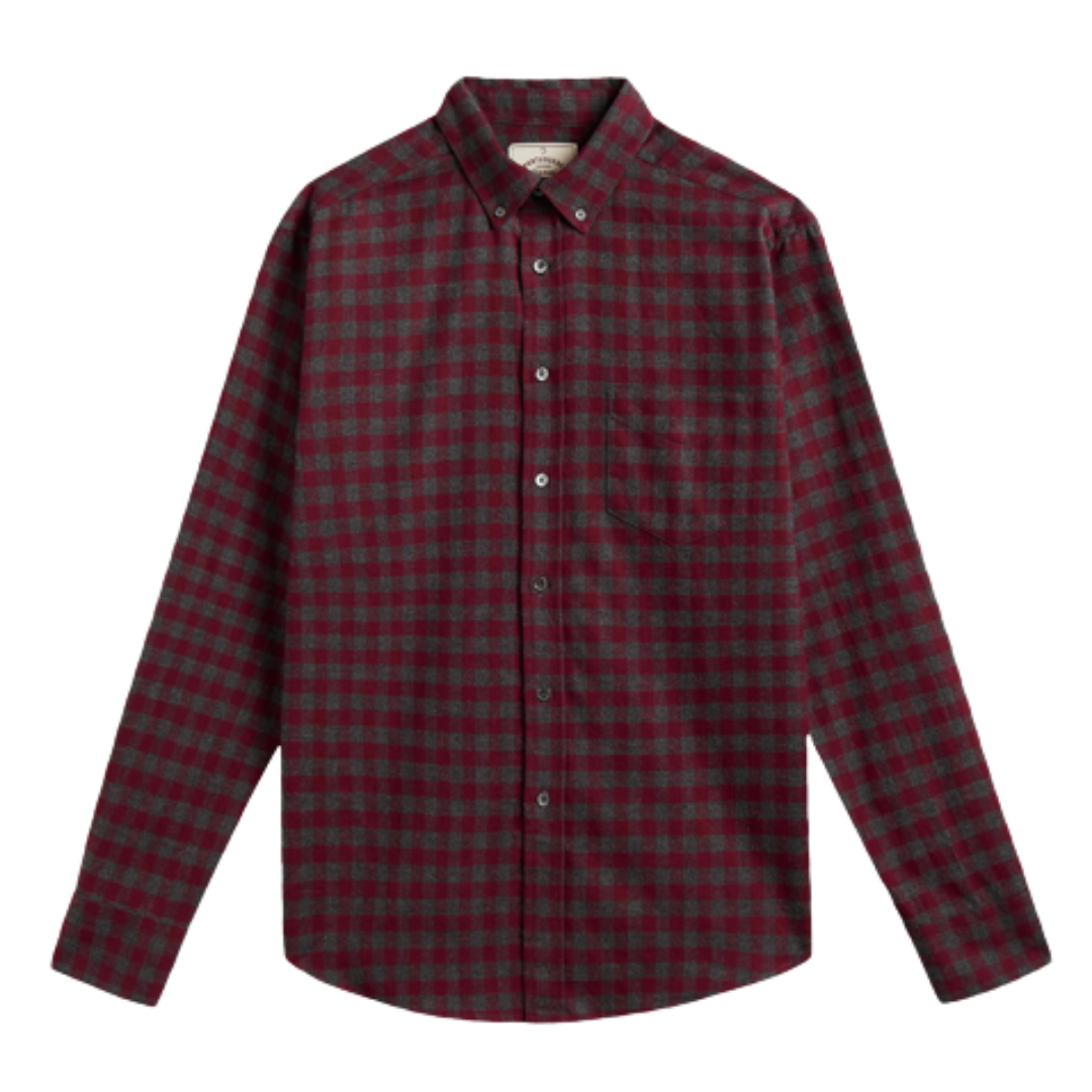 Aquila Flannel Shirt - Red