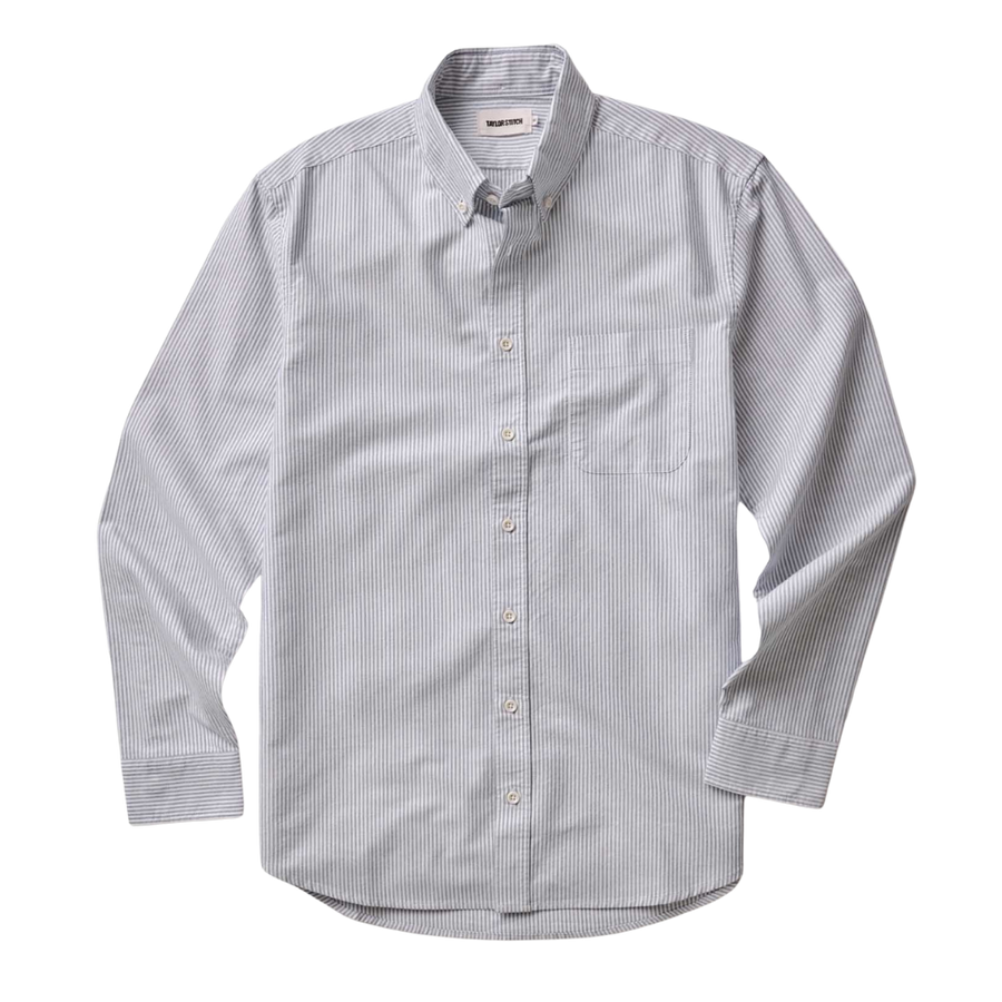 The Jack Everyday Oxford - Navy University Stripe