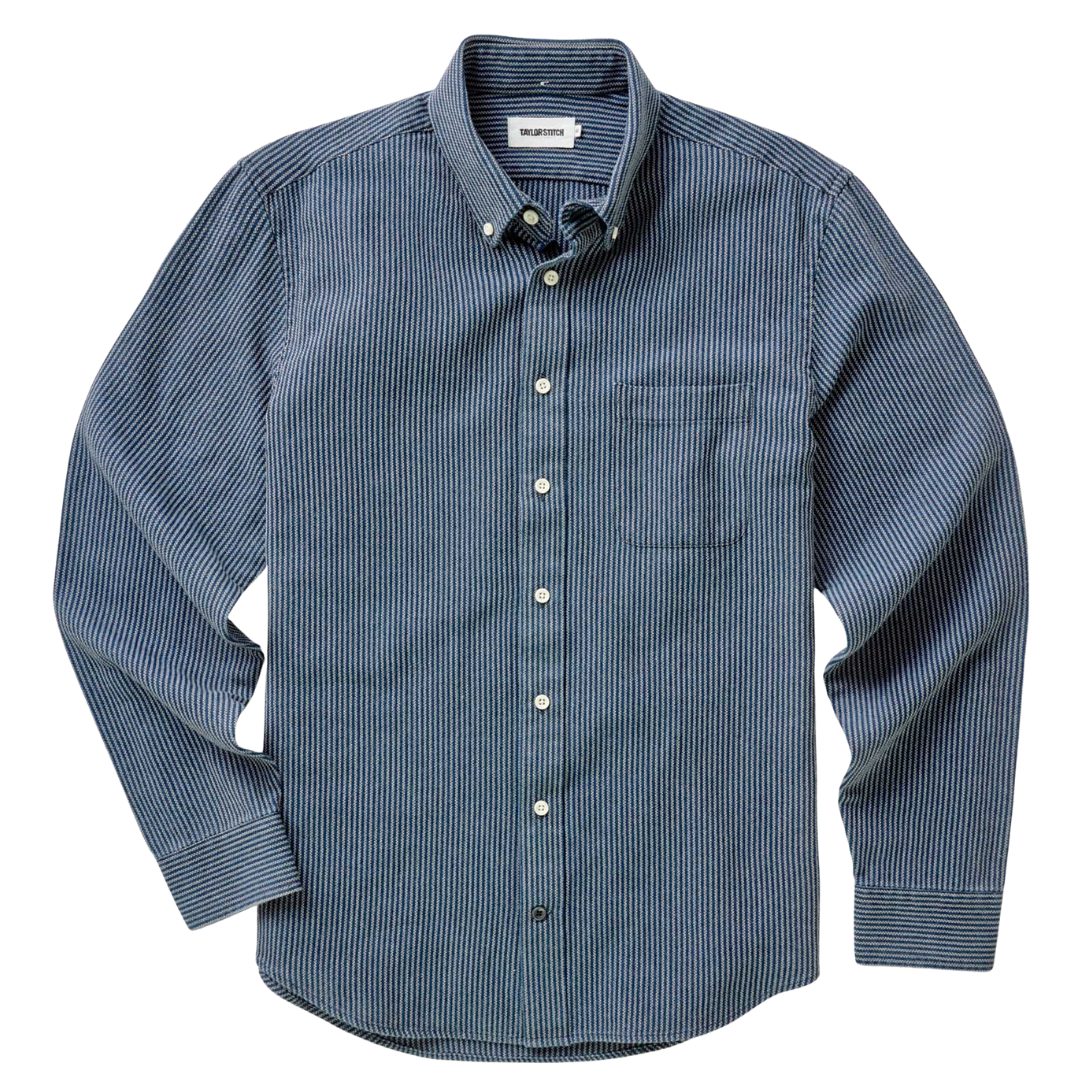 The Jack Shirt - Roped Indigo