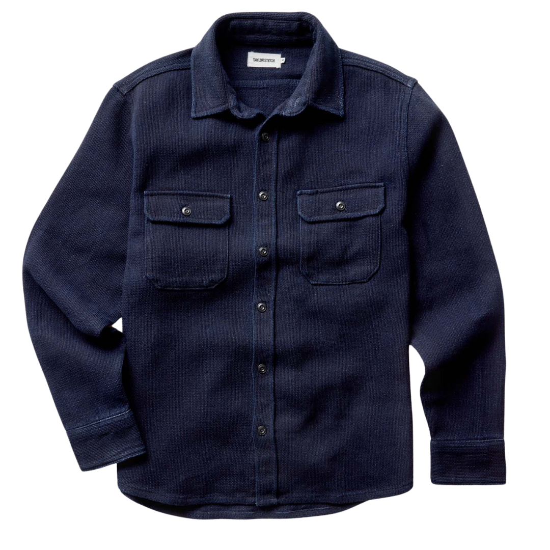 The Division Shirt - Rinsed Indigo