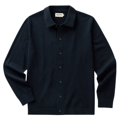 The Nichols Cotton Cashmere Polo - Nocturne